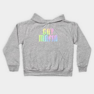 Gay Mafia (Pastel) Kids Hoodie